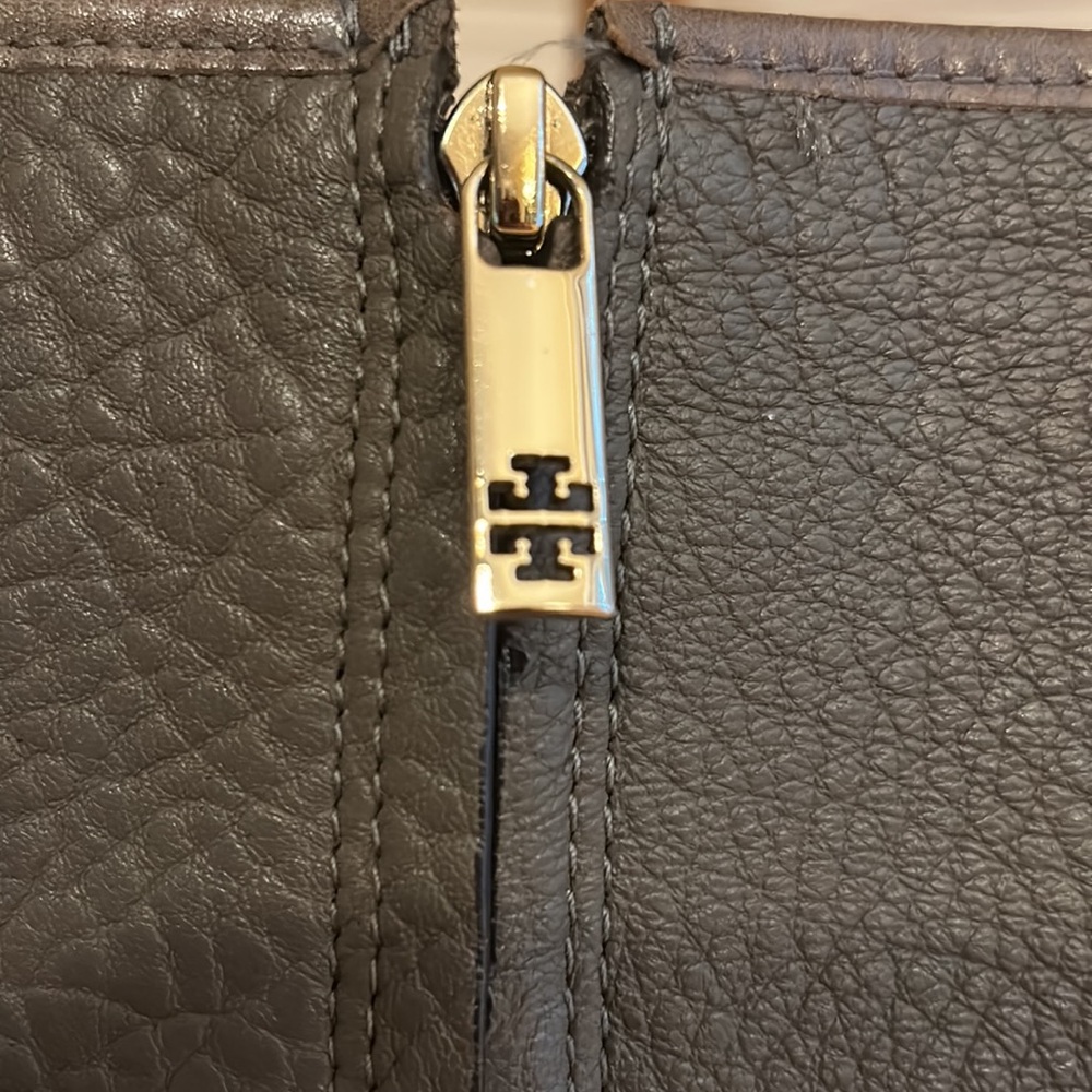 Tory Burch Brown Leather Boots, Size 8 1/2 M - Picture 3 of 13